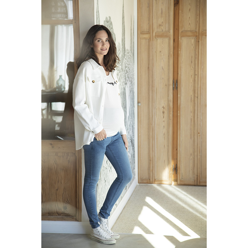 T-shirt Εγκυμοσύνης μακρυμάνικο με μήνυμα 