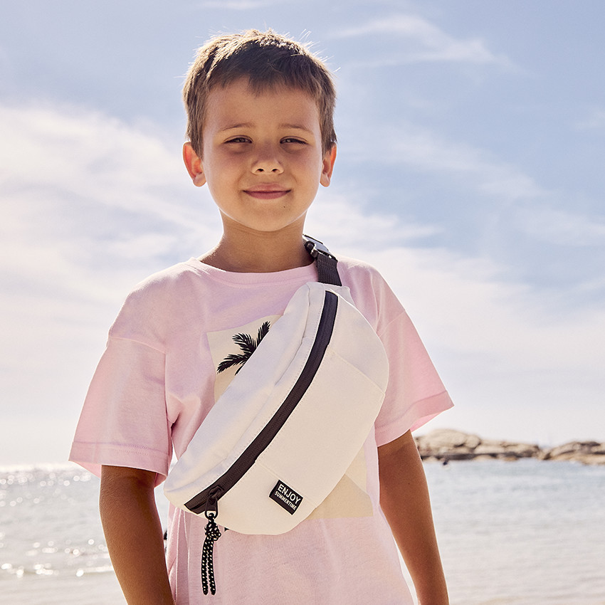 Banane à bandoulière zippée pour garçon 