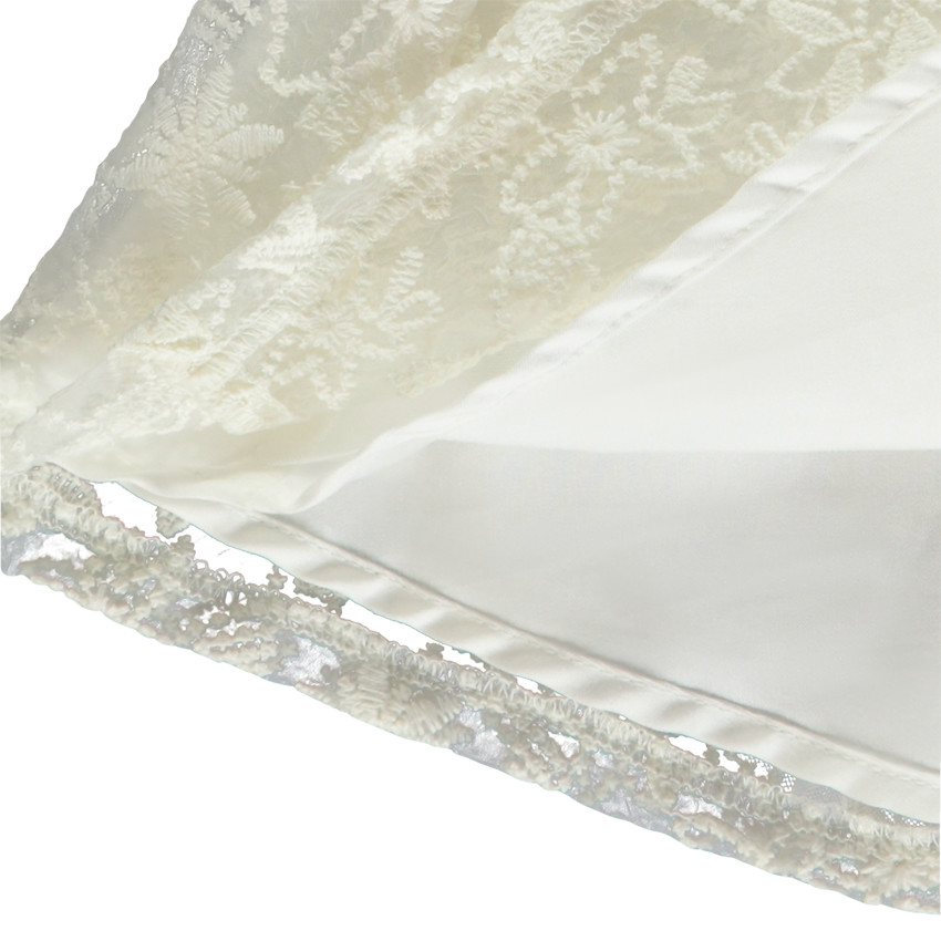 Φούστα από τούλι και κεντημένο organza για κορίτσι 