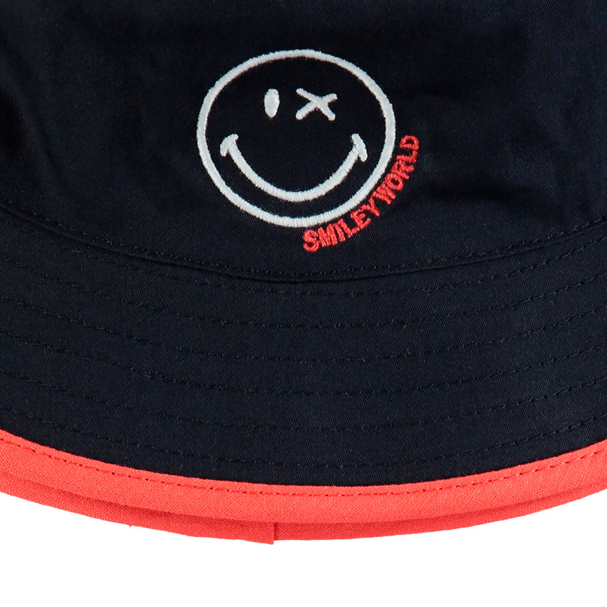 Bob μονόχρωμο Smiley με φόδρα σε άλλο χρώμα 