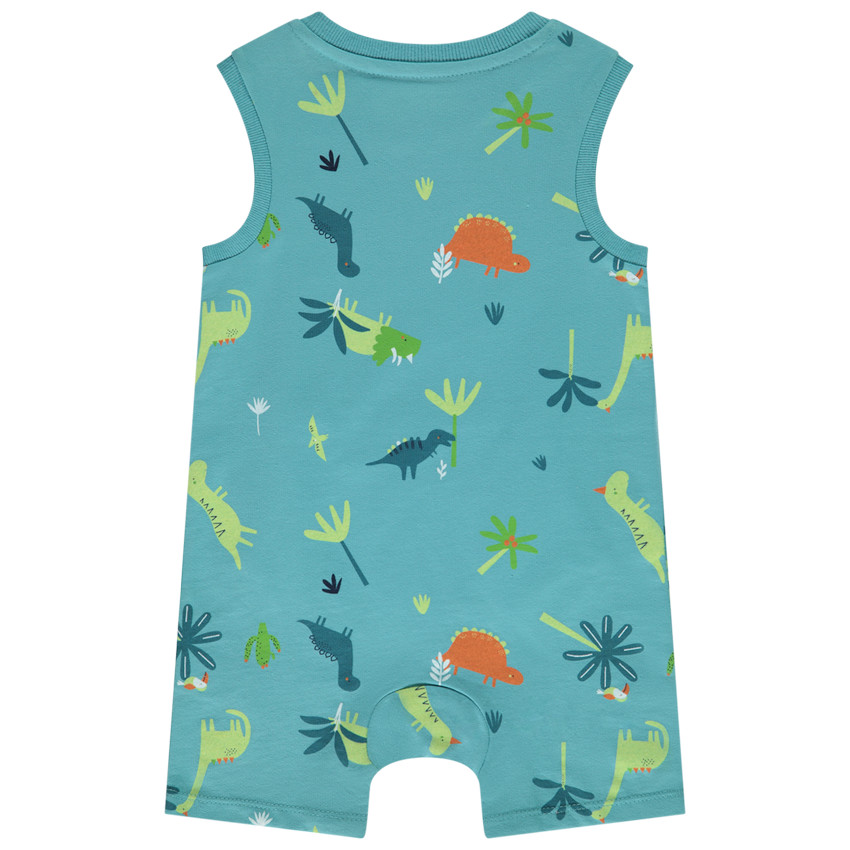 Combi κοντό σε πλεκτό με σχέδιο δεινόσαυρους για bebe αγόρι  Additional Combi κοντό σε πλεκτό με σχέδιο δεινόσαυρους για bebe αγόρι