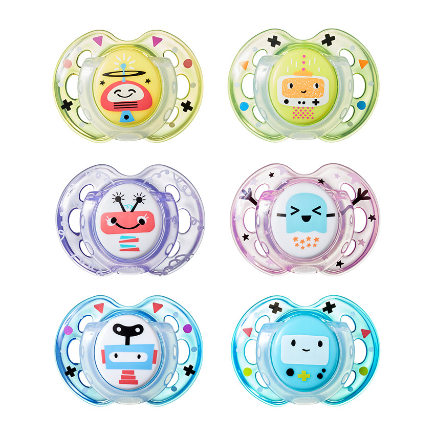 Πιπίλες σιλικόνης FUN 0-6 μηνών 2τμχ  Additional Πιπίλες σιλικόνης FUN 0-6 μηνών 2τμχ