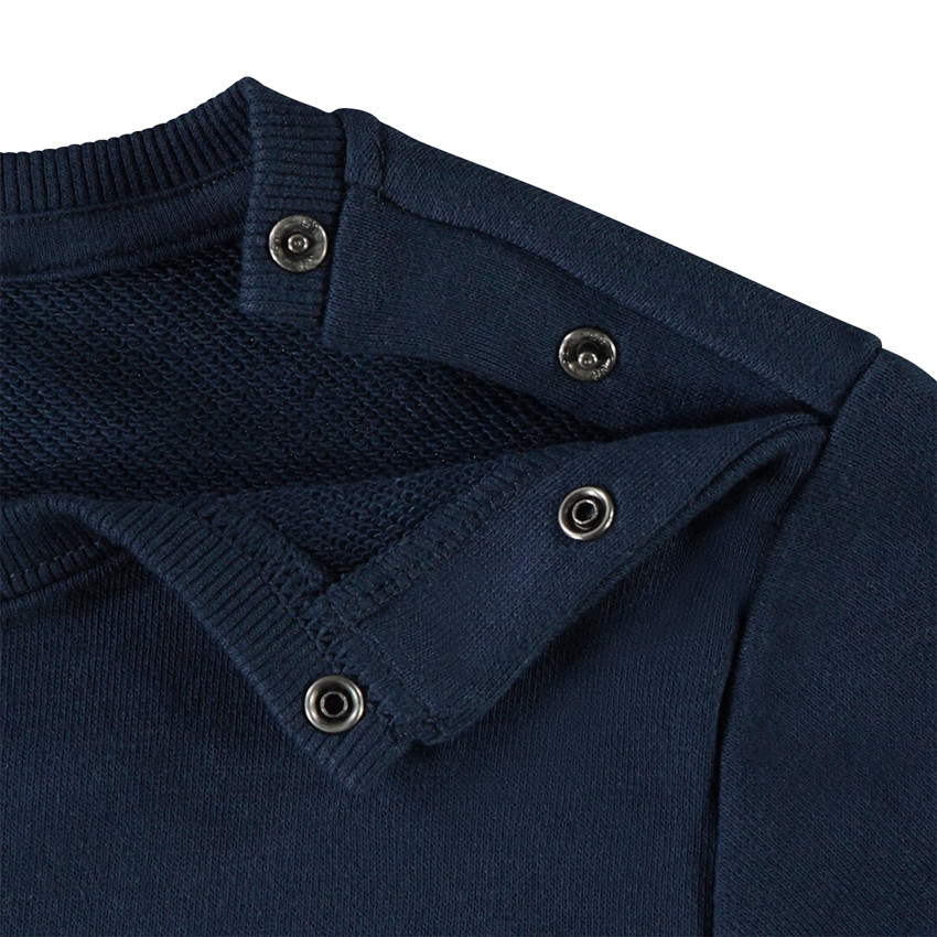 Φούτερ molleton με τσέπη kangourou και σχέδιο Stitch Disney για bebe αγόρι 