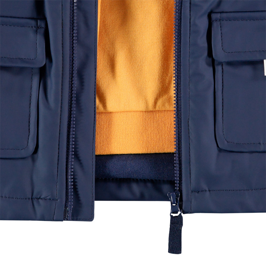 Αδιάβροχο παρκά 3 σε 1 με κουκούλα 