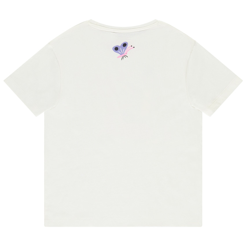 Κοντομάνικο μπλουζάκι jersey με σχέδιο La Dolce Vita για κορίτσι 