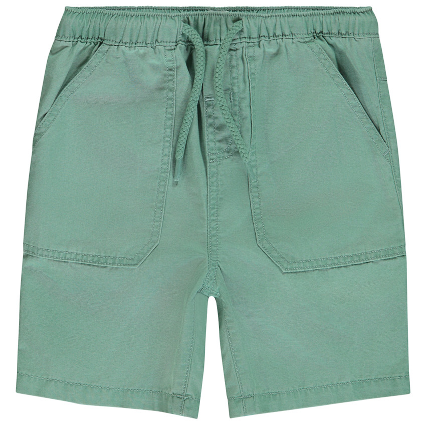 Βερμούδα μονόχρωμη υφασμάτινη για bebe αγόρι  Additional Βερμούδα μονόχρωμη υφασμάτινη για bebe αγόρι