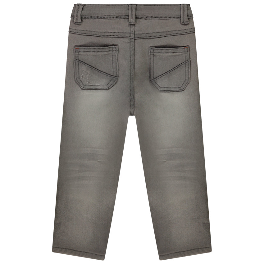 "Τζιν με επένδυση και κέντημα αλεπού για μωρό αγόρι" 