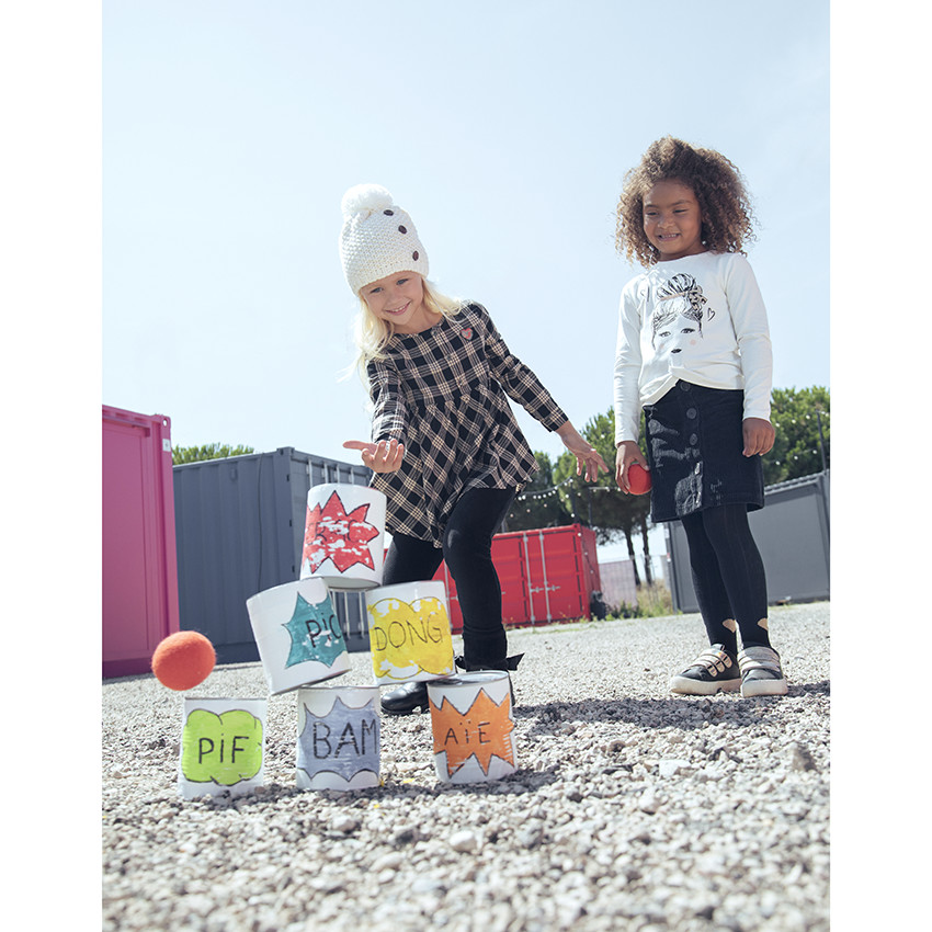 T-shirt μακρυμάνικο noué για κορίτσι 