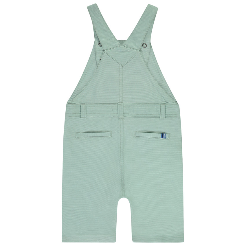 Σαλοπέτα κοντή από υφασμάτινο με τσέπη για μωρό αγόρι 