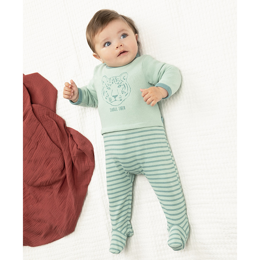 Dors-bien en jersey print tigre pour bébé garçon  Additional Dors-bien en jersey print tigre pour bébé garçon