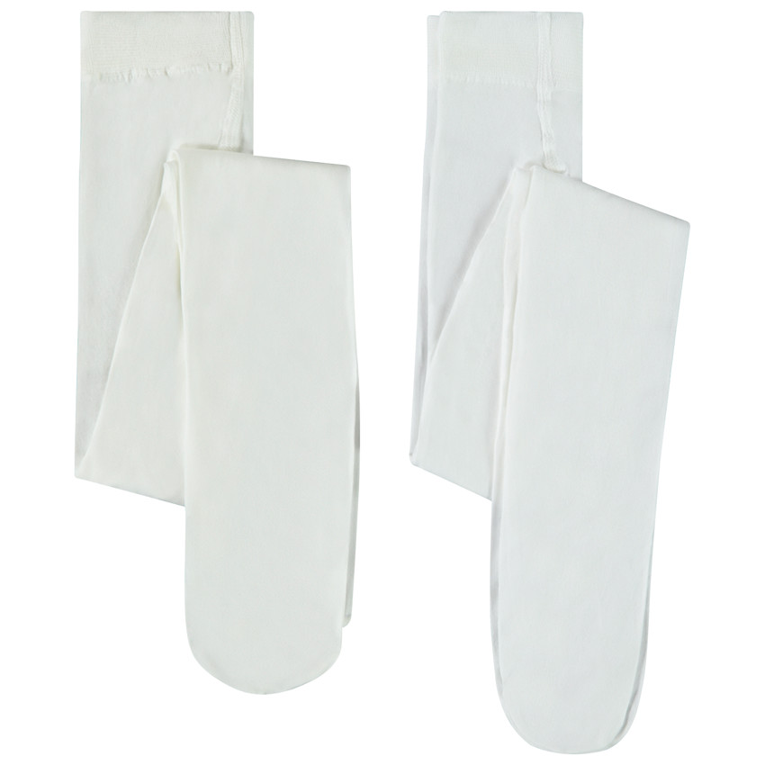 Σετ από 2 λεπτά μονόχρωμα καλσόν για κορίτσι 