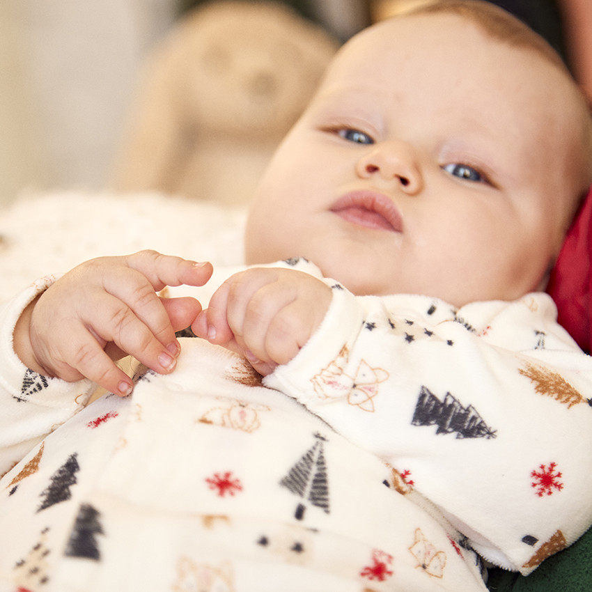 Φορμάκι βελουτέ με σχέδιο Noël για bébé 