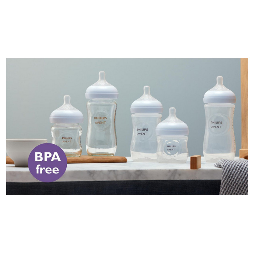 Lot de 3 biberons Natural Response 260 ml 