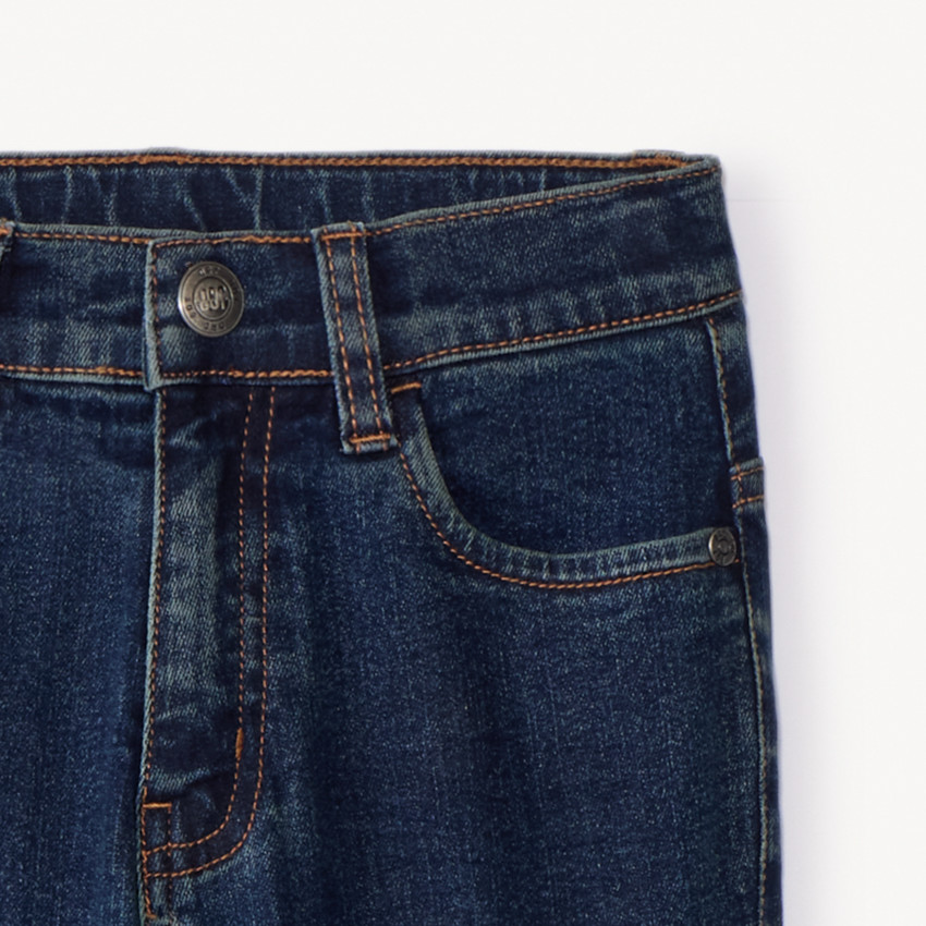 Στενές τζιν παντελόνες από denim με αντίθετες ραφές για αγόρι 