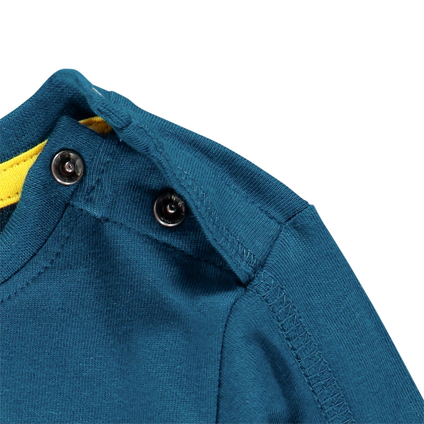 T-shirt μακρυμάνικο με οργανικό βαμβάκι σχέδιο δράκος 