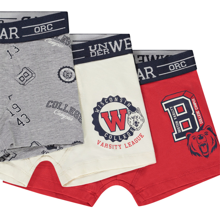 Σετ από 5 boxers jersey για αγόρι 