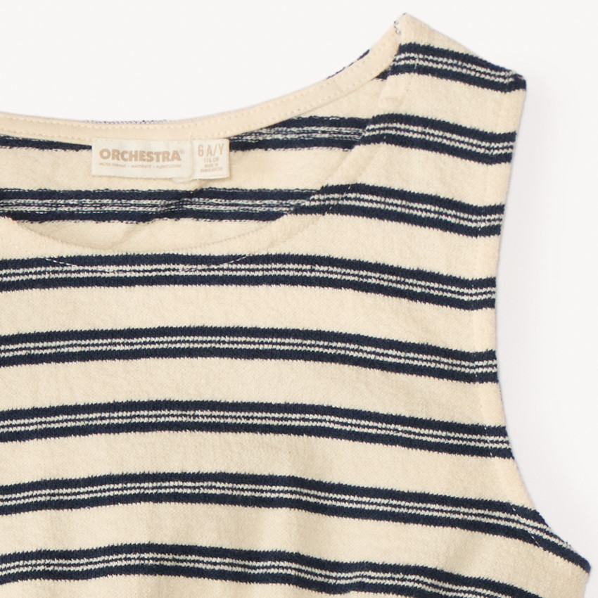 Σέτ κοντό 2 τμχ. ριγέ για κορίτσι 