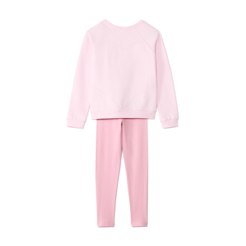 Συγκρότημα φούτερ Άγγελος Disney + μακριά σλιπ για κορίτσι 