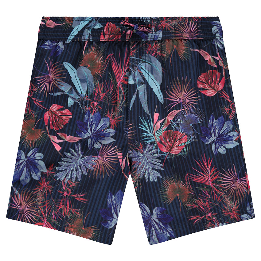 Μαγιό-βερμούδα με τροπικό μοτίβο 