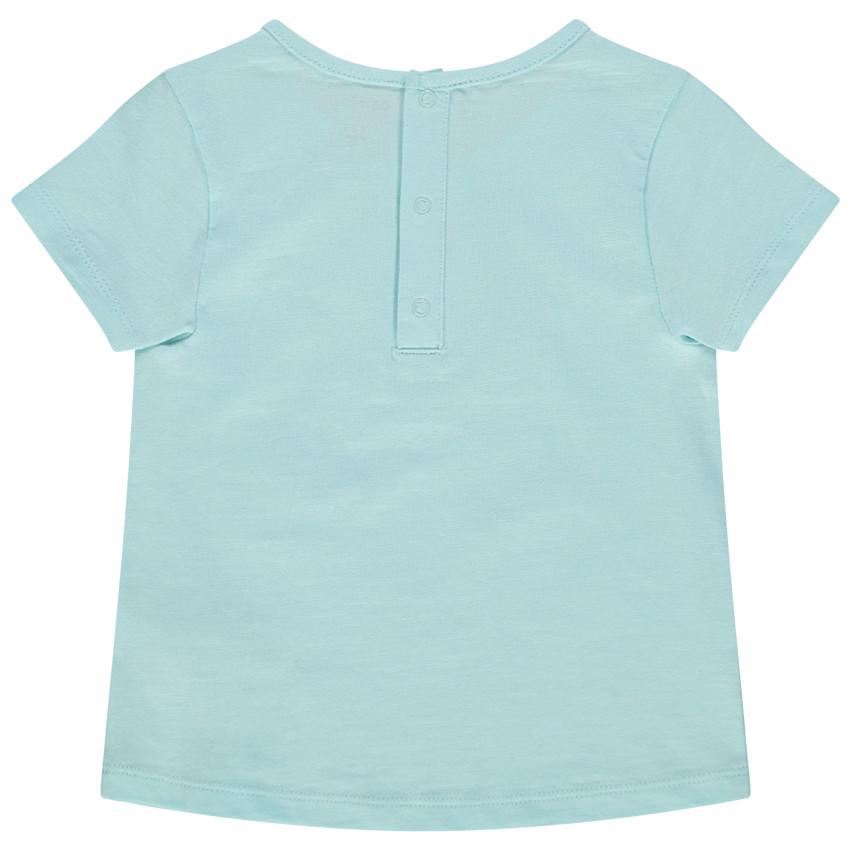 Σετ από 3 μπλουζάκια από οργανικό βαμβάκι και τυπωμένο logo 