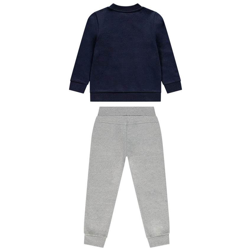 Jogging molleton με μήνυμα σχέδιο για αγόρι 