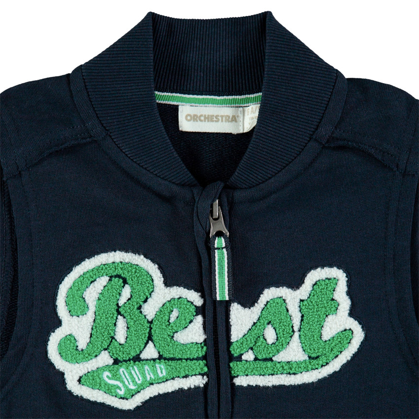 Φόρμα 3 τεμαχίων με μπουκλέ φράση 