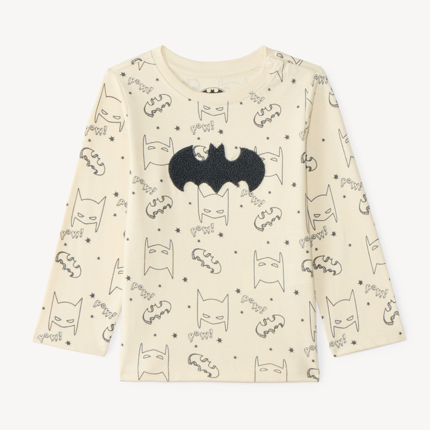 T-shirt με μακριά μανίκια Batman για αγόρι μωρού 