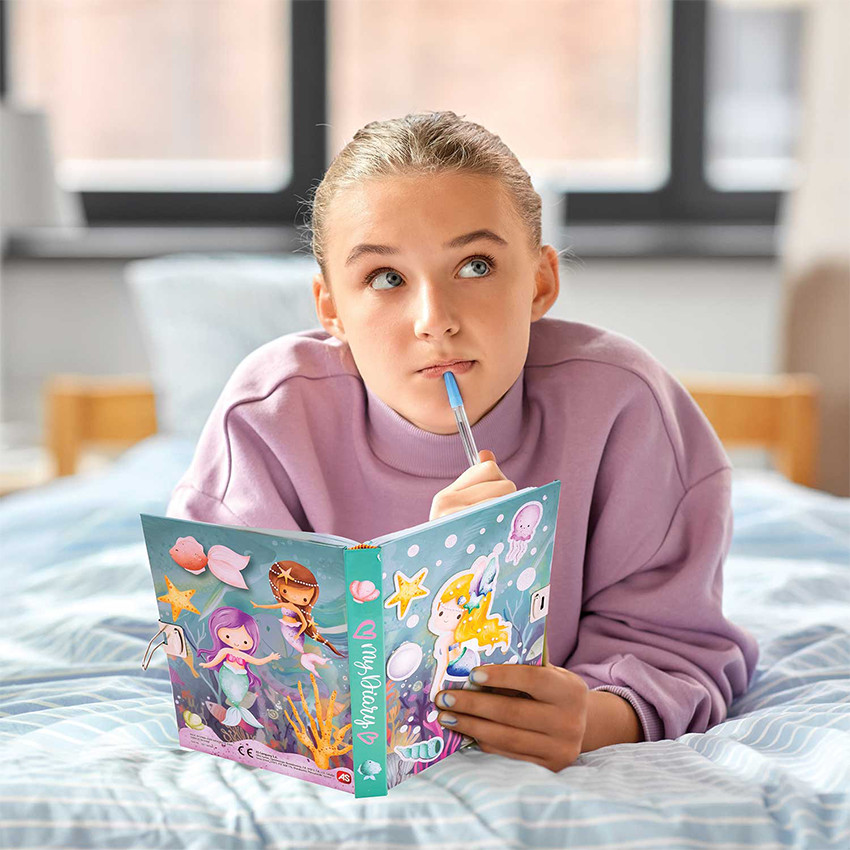 Ατζέντα Μεγάλη με Κλειδαριά - 3 Σχέδια AS  