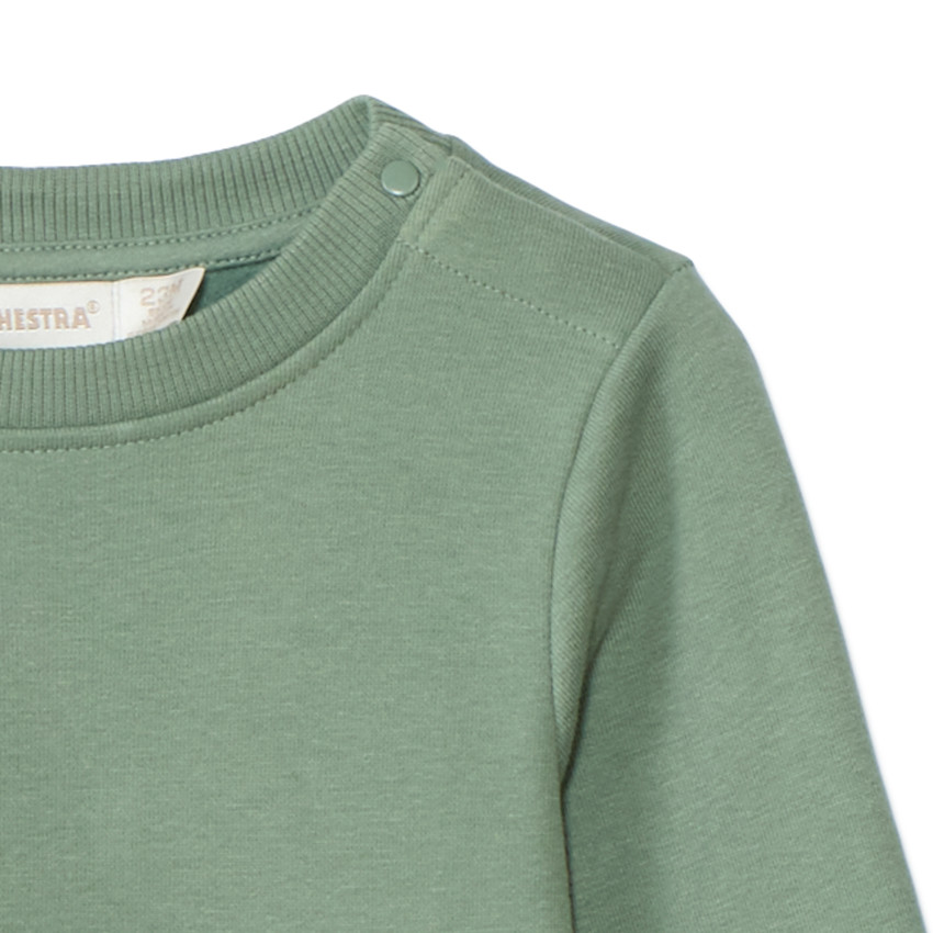 Ensemble jogging ludique à motif animal pour bébé garçon 