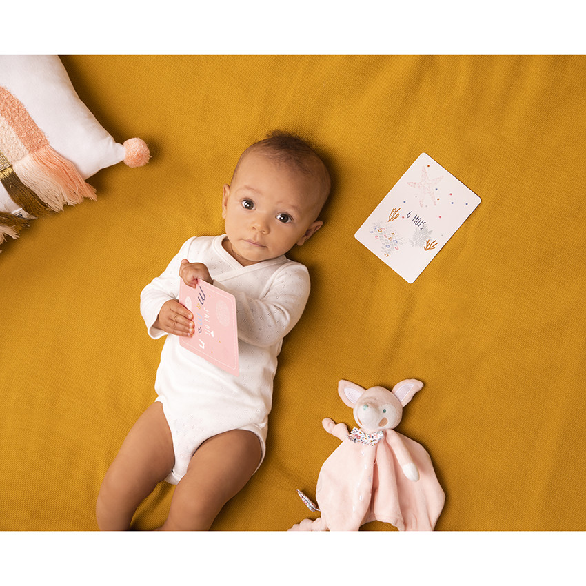 Κάρτες φωτογραφίας γέννησης bebe κορίτσι x28 