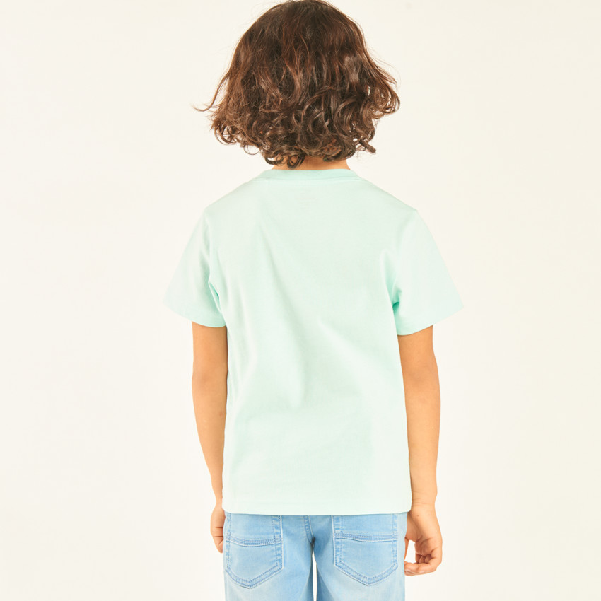 T-shirt με κοντά μανίκια με σχέδιο Stitch Disney για αγόρι 