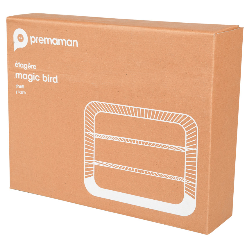 Ροζ μεταλλική διακοσμητική ράφι 