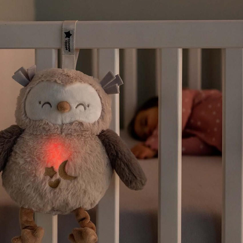 Gro Company Ollie η Κουκουβάγια μεγάλη Deluxe Κρεμαστό Βοήθημα Ύπνου Επαναφορτιζόμενο με USB 