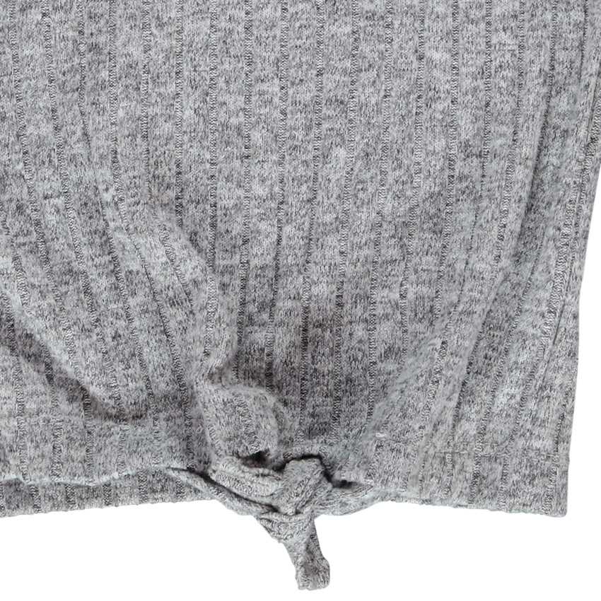 Pull fin côtelé avec noeud fantaisie pour fille  Additional Pull fin côtelé avec noeud fantaisie pour fille