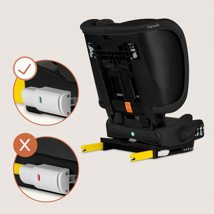 Κάθισμα Αυτοκινήτου Orin i-Size isofix 100-150 cm Black Carbon Lionelo  