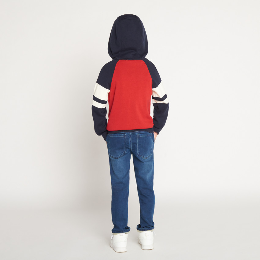 Gilet manches longues à capuche Spider Man pour garçon 