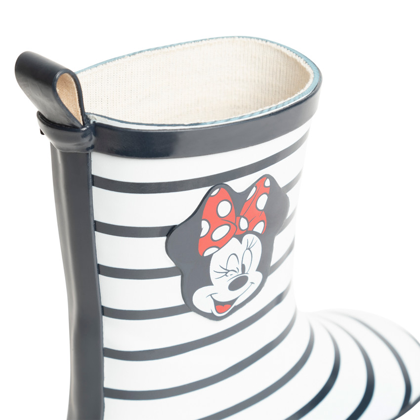 Μπότες βροχής με caoutchouc ριγέ σχέδιο Minnie Disney για κορίτσι Main Μπότες βροχής με caoutchouc ριγέ σχέδιο Minnie Disney για κορίτσι