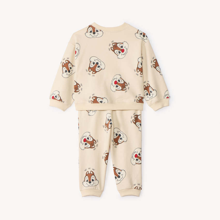 Σετ jogging από φλις με τύπωμα Tic και Tac Disney για αγόρι μωρό 