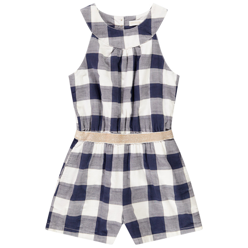 CombiΣορτς με σχέδιο carreaux για κορίτσι 