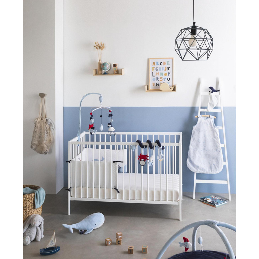 Doudou mouchoir baleine 