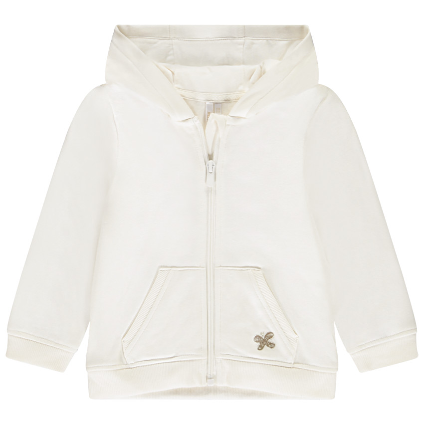 Ζακέτα από φούτερ με κέντημα πεταλούδα για μωρό κορίτσι  Additional Ζακέτα από φούτερ με κέντημα πεταλούδα για μωρό κορίτσι