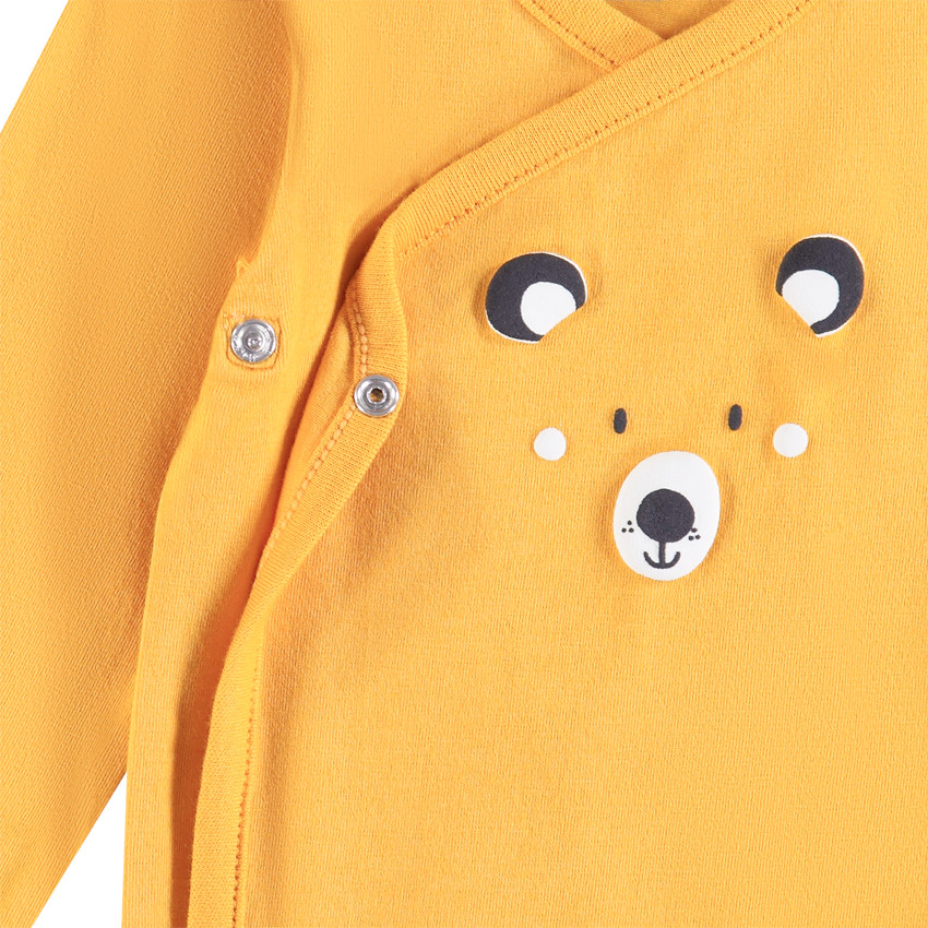 Lot de 7 bodies manches longues motif ourson 