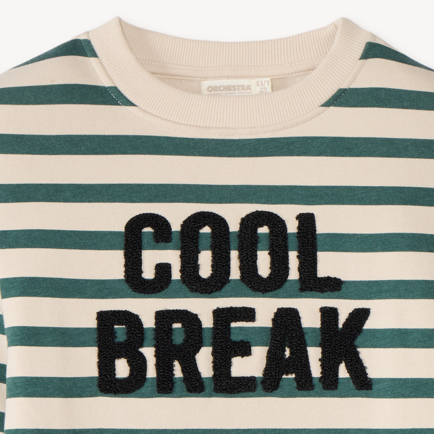 Σαλοπέτα αγοριού με ρίγες "Cool Break 