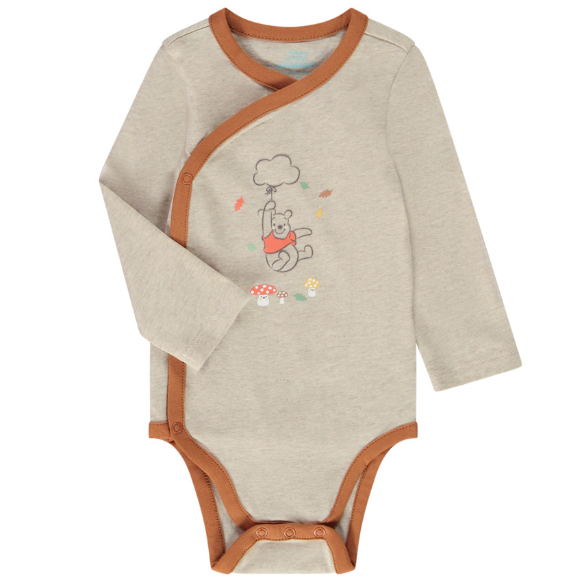 Σετ από 3 κορμάκια από jersey με σχέδιο Winnie l