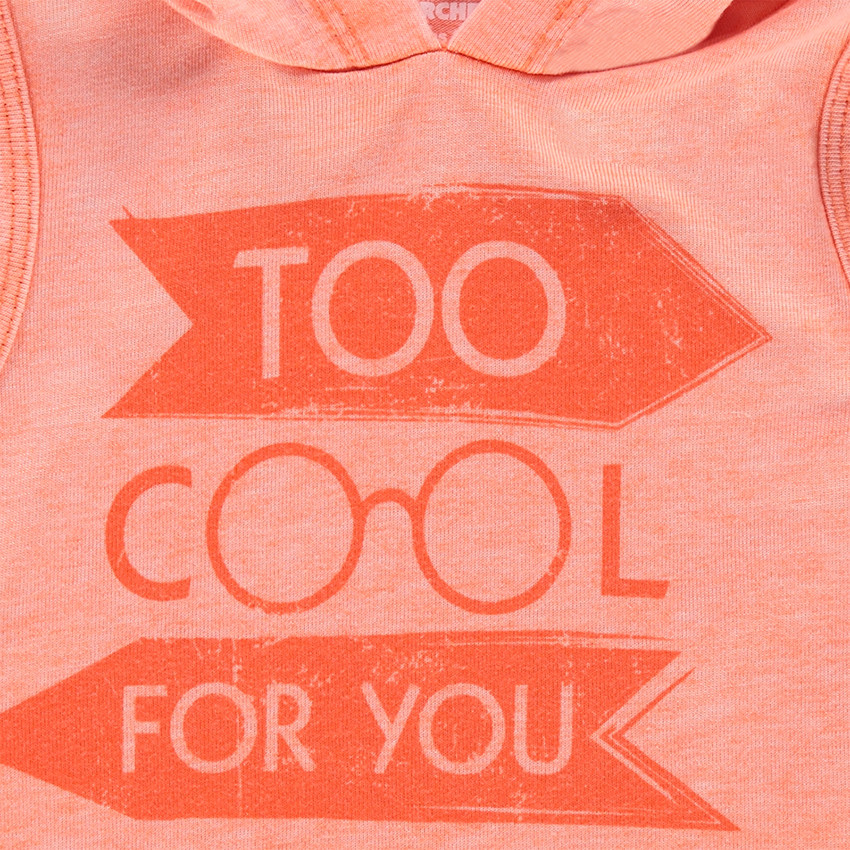 Αμάνικο με κουκούλα 