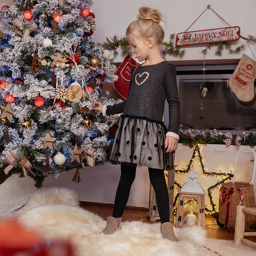 Φόρεμα μακρυμάνικο 2 σε 1 molleton 