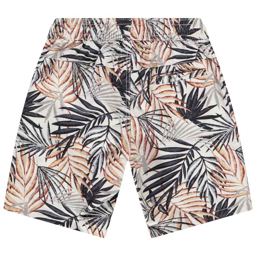 Βερμούδα με σχέδιο φύλλα για αγόρι 