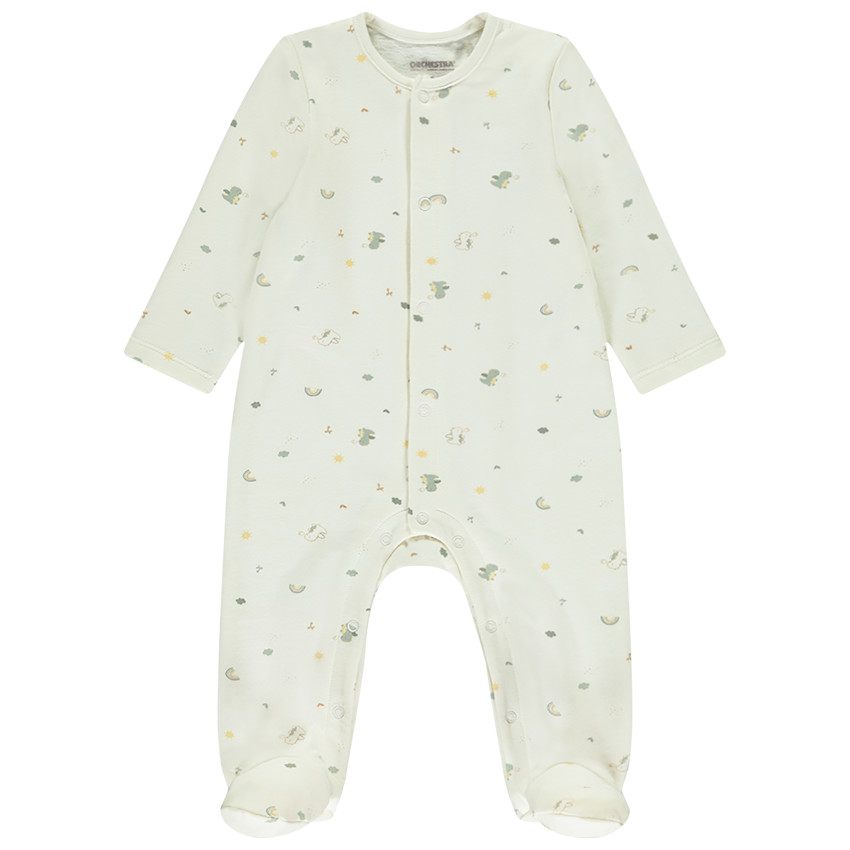 Φορμάκι molleton με φαντεζί σχέδιο δράκου για μωρό 