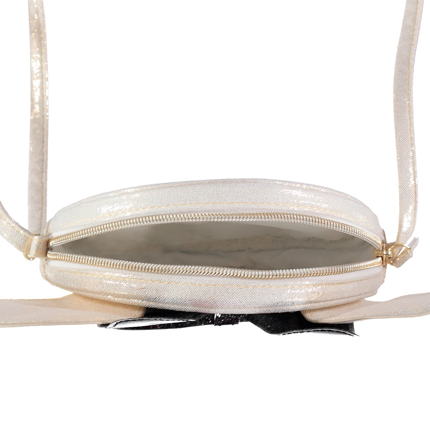 Τσάντα ώμου με τη Minnie της Disney και φιόγκο με παγιέτες 