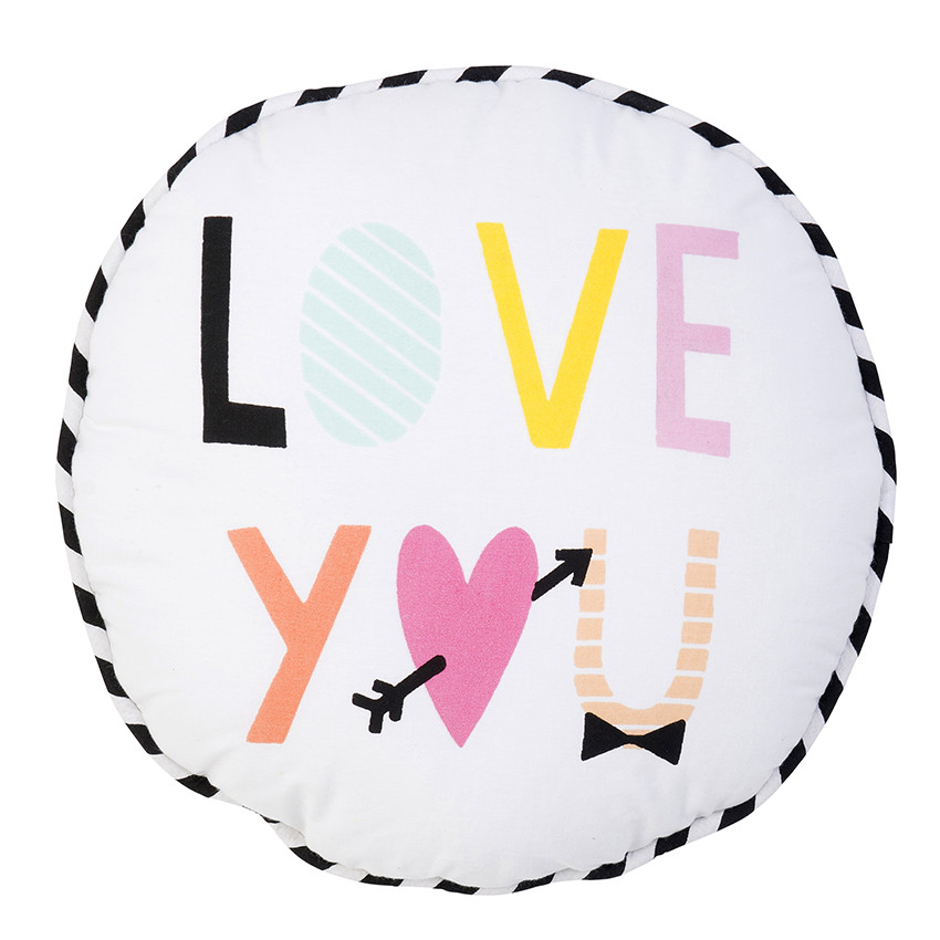 Μαξιλαράκι από ποπλίνα με τυπωμένο μήνυμα  Additional Μαξιλαράκι από ποπλίνα με τυπωμένο μήνυμα